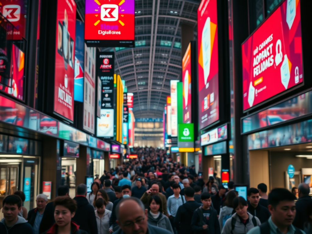 Cartelería Digital para captar clientes en zonas de tráfico.